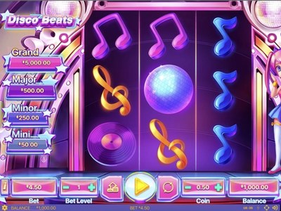 Disco Beats — плитка игрового автомата